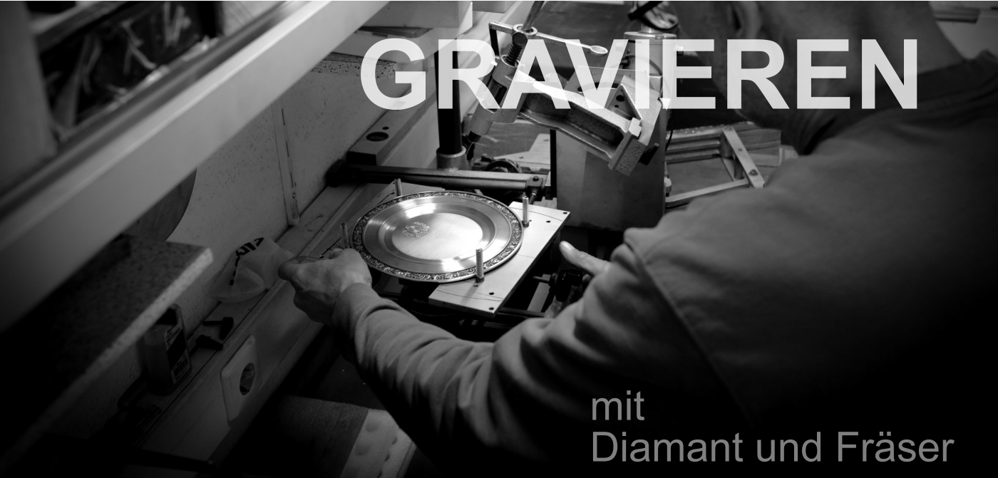 GRAVIEREN mit Diamant und Fräser