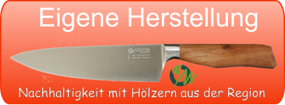 Eigene Herstellung Nachhaltigkeit mit Hölzern aus der Region